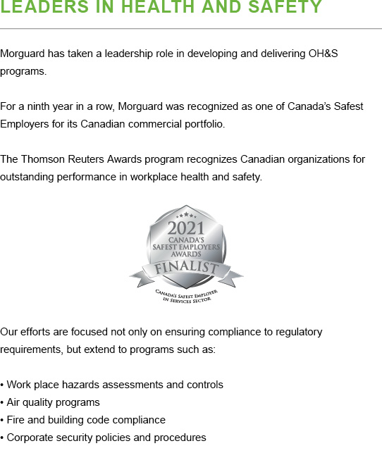 Leaders in Health and Safety